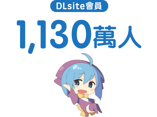 DLsite會員1,130萬人